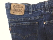 LEVI'S 517 Bootcut ORANGE TAB 585 Button USA VTG  Jeans Men's W37 L31 (Actual)