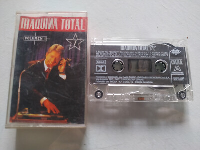 Maquina Total 7 Megamix 1994 Max Music Volumen 1 - Cinta Tape Cassette