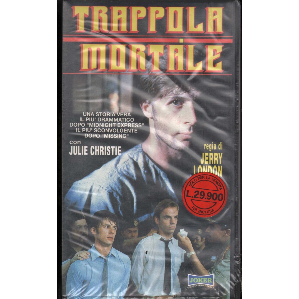 Jerry London Univideo VHS Death Trap - CD02906 Sealed