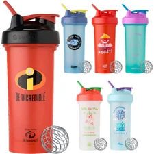 Blender Bottle Classic 28 oz. Disney Pixar Shaker Mixer Cup with Loop Top