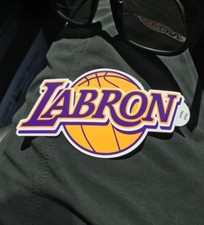 LAbron Sticker Lakers Lebron Jame new high qual 4 in wide NBA limited edition