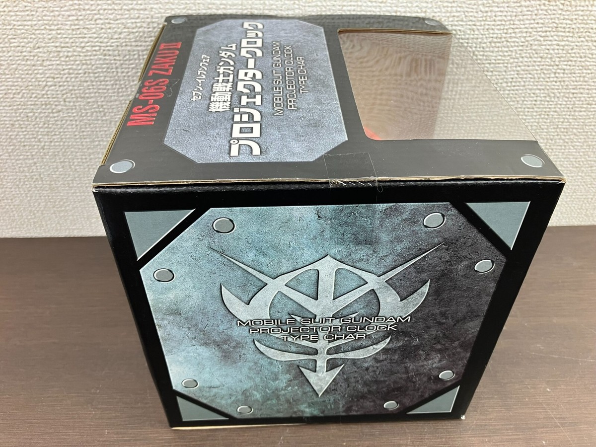 Gundam Projector Clock Principality of Zeon MS-06S Zaku II