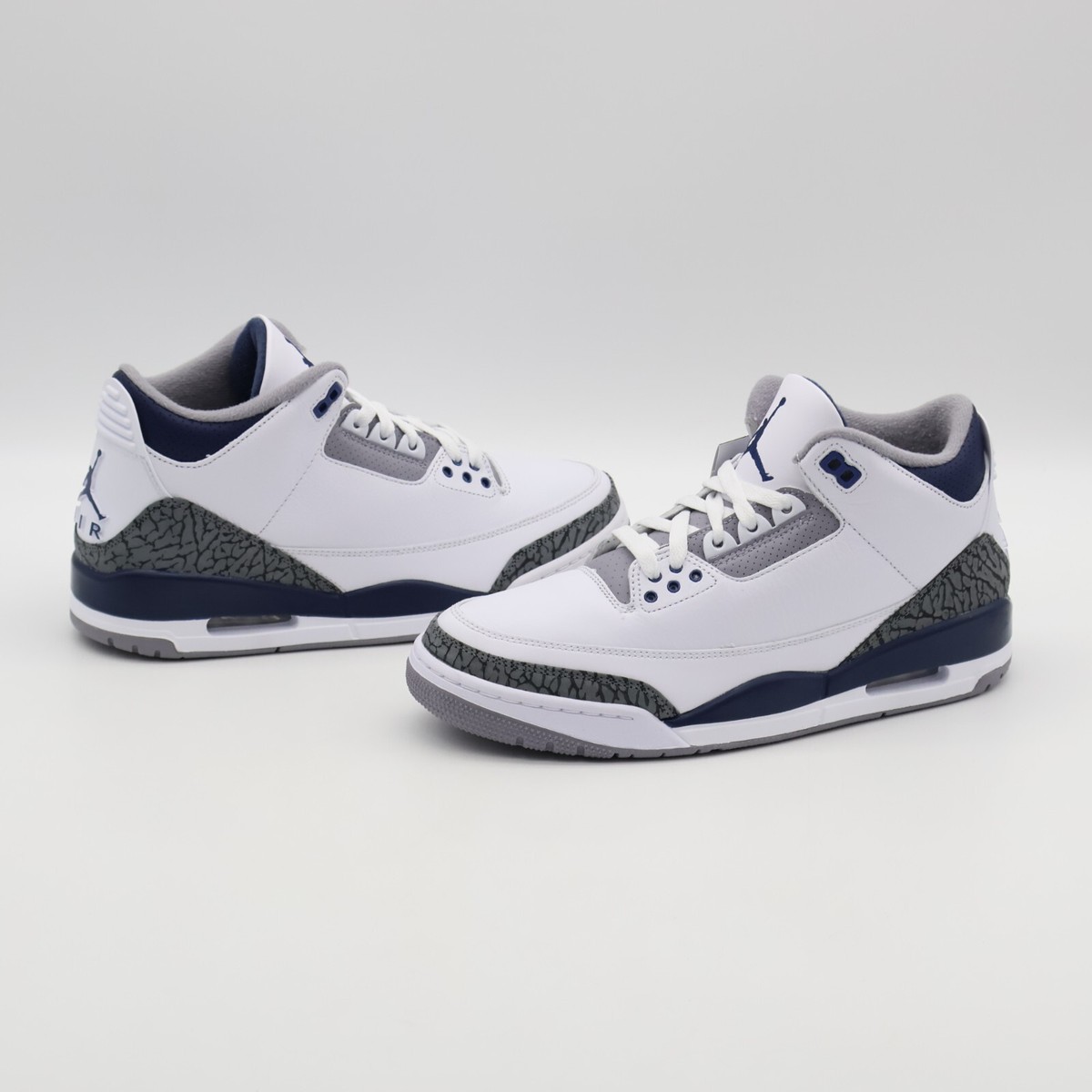 CT8532-140 Nike Air Jordan 3 Retro Midnight Navy (Men's) | eBay