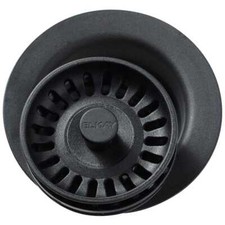 Elkay LKQD35BK 3-1/2" Disposal Flange with Basket Strainer, Black