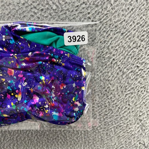 The Finals Swimwear Girls 26 Purple Rainbow Foil One Piece New $39.99 - Picture 14 of 14