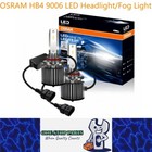 2 x Osram HB4 9006 LED Globes 6000K 12V Super Bright OSRAM Headlight Fog Light