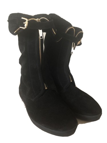 Burberry Stanmore Shearling Winter Boot 