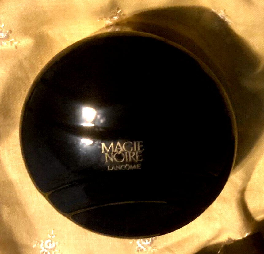 VINTAGE MAGIE NOIRE BY PERFUMED DUSTING POWDER HUGE 6 OZ 170g