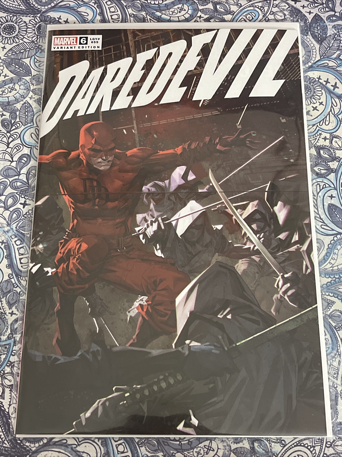 DAREDEVIL #6 KAEL NGU TRADE DRESS VARIANT COVER zdarsky defenders mcu ...