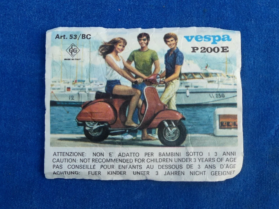 MIGNON Cute RARE TOP ++ GRISONI 1:14 ? CGGC - VESPA P200E N° 53/BC - Photo 2/4