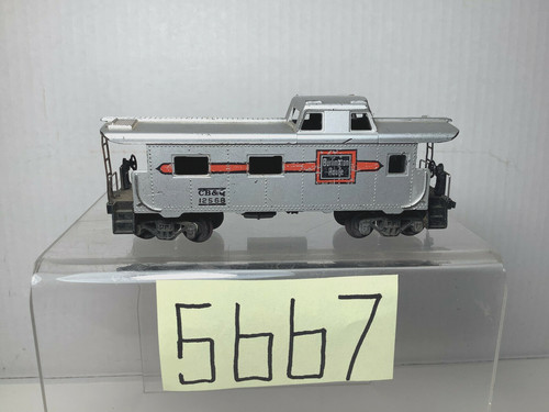 Mantua Burlington Route CB&Q caboose escala HO # 2568 | Zustand: Used