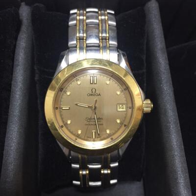 Omega Seamaster 120 Ref.2301.10 Vintage Chronometer Slv Gold