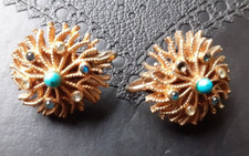 Vintage Corocraft Clip On Earrings  - RSPCA Middlesex/Herts