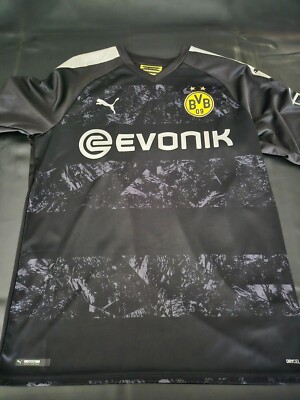Borussia Dortmund 2019/20 away football jersey Large Sancho