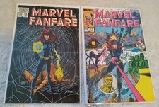 Marvel Fanfare 1983 #10 & #11 Black Widow  First appearance of Iron Maiden 