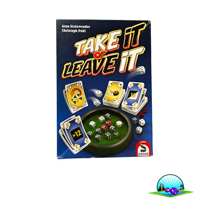 Take It or Leave It Gesellschaftsspiel Schmidt Spiele Würfelspiel - Vollständig