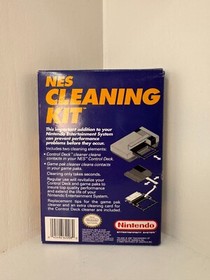 Official and Original NES Cleaning Kit Complete in Box CIB