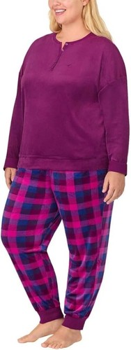 Nautica Women's 2 Piece Fleece Pajama Sleepwear Set(1812934) - Picture 7 of 34