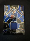 2025 Panini Select #DSM-JDT Jaxson Dart Draft Selections Memorabilia Blue Prizm