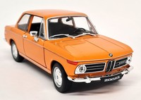 Nex 1/24 - Bmw 2002 Ti Orange Diecast Scale Model Car