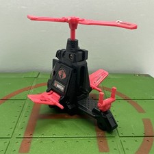 Gi Joe Vehicle Pack Cobra Gyrocopter Wpull Back Motor - Works 1988 Arah Hasbro Gi Joe Vehicle Pack Cobra Gyrocopter Wpull Back Motor - Works 1988 Arah Hasbro
