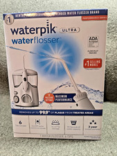 Waterpik Ultra Water Flosser White WP-100W with tips 10 Settings Max Performance