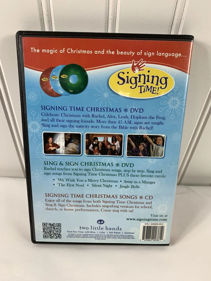 Signing Time Christmas Collection DVD and CD - Image 2 of 4
