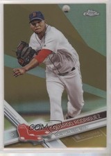 2017 Topps Chrome Gold Refractor 9/50 Eduardo Rodriguez #185 g9j