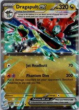 Dragapult ex Holo Double Rare ME: Ascended Heroes 160/217 NM