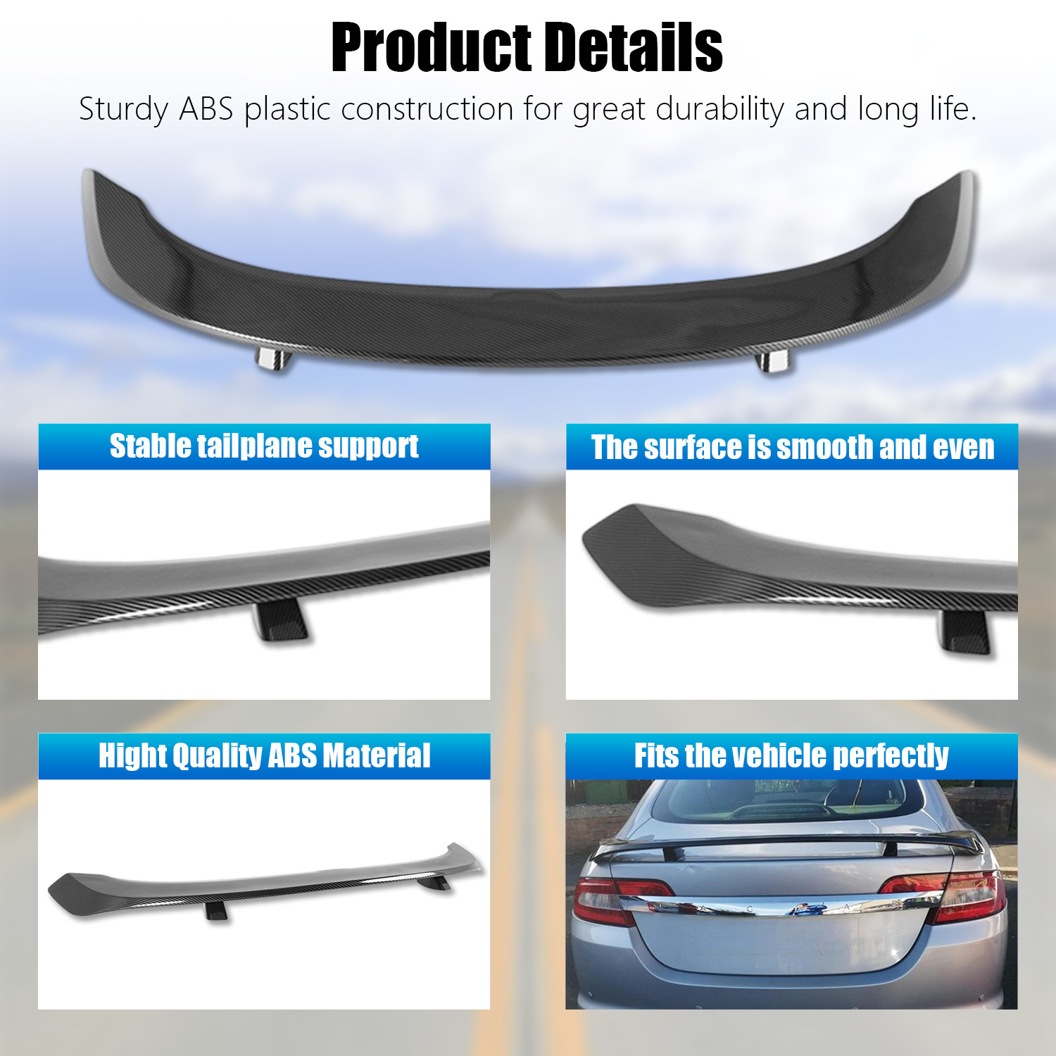 Maserati Quattroporte REAR Rear spoiler