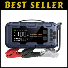 Portable Jump Starter Box with Air Compressor