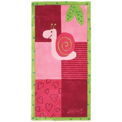 Kinderteppich ESPRIT Kids Collection Rosa Schnecke 90x160cm TOP-Zustand