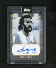2025 Topps Leyendas Argentina Ricky Villa Leyendas Auto 66/99 ZD7511