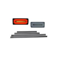 LED RüCkleuchten FüR Mercedes G W463 89-15 TüRleisten Schwarz