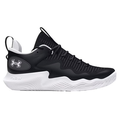 Under Armour Flow Ace Low Black / White 3027084-001 Women's Size 10.5 Medium