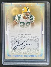 2007 National Treasures James Jones Rookie Auto RC #/99 Packers