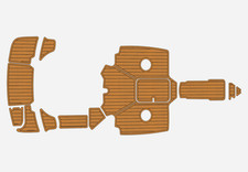 2007-2008 Bryant 219 Anti-slip mat Custom EVA faux teak marine deck flooring