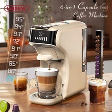 HiBREW 19 Bar Espresso 6in1 Coffee Machine for Nespresso Powder/Dolce Gusto H1B