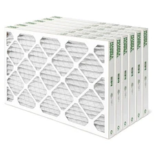 16x25x2 MERV 11 Pleated Air Filters by Mann+Hummel. 6 Pack.