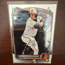 Bowman 2023 Bowman Chrome Draft 1st Bowman Chrome Caden Bodine Orioles BDC-63