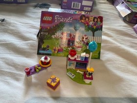 Lego Friends Party Cakes 41112 5Opcs used