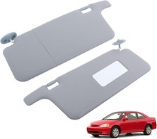 Fit For Honda Civic 1996-2001 Interior Sunvisor Pair Grey 2pcs 83230-s01-a32zc