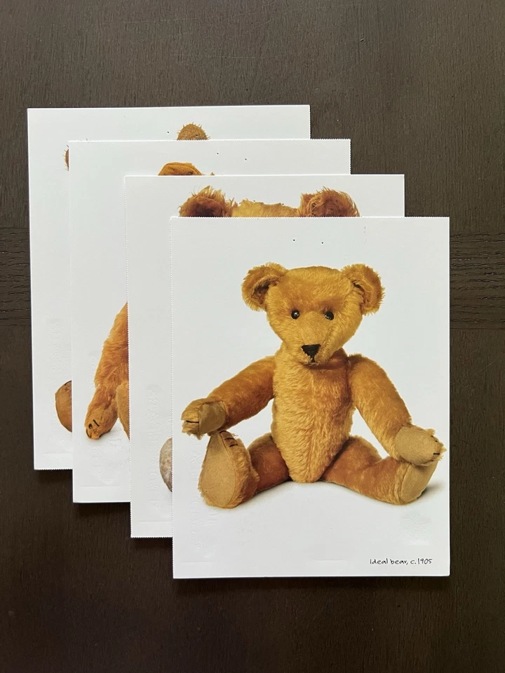2002 Teddy Bears - Scott UX382-385 - Set of 4 Postcard First Day Issue FDCs - Image 3 of 3