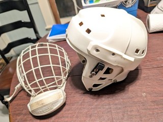 Vintage Cooper SK ?? Hockey Helmet White