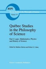 Qubec Studies in the Philosophy of Science - 9789401072045
