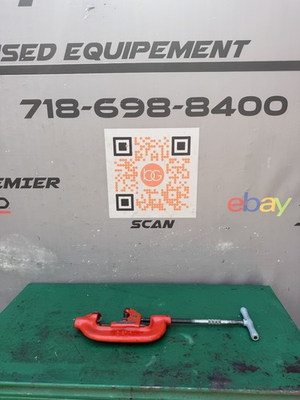 #ad Ridgid No. 4 S Heavy Duty Pipe Cutter 2quot; to 4quot; Pipe Used Works Good #10 $99.99