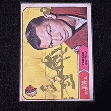 Topps 1968 Stan Mikita #20 Chicago Blackhawks NHL Hockey Card