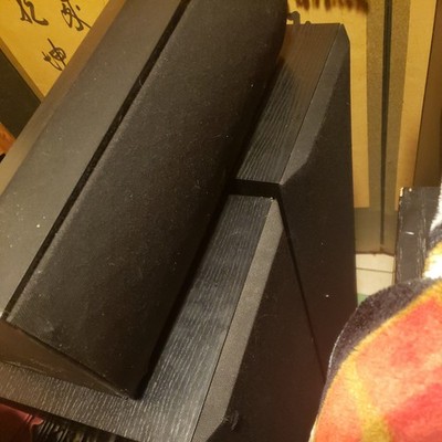 Klipsch Sc1 Black Center Speaker and KSF 8.5 Black pair of floor speakers 