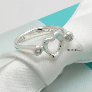 Tiffany Co Open Heart Ring | eBay