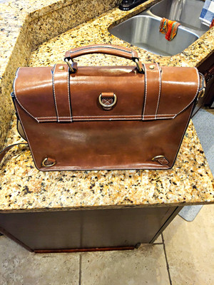 Ecosusi Briefcase/Document Case Top Handle Adjustable Strap Zip
